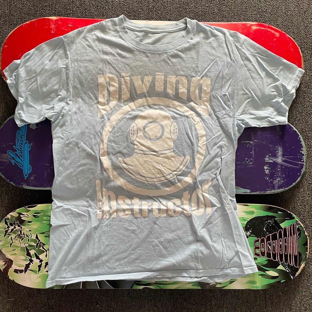 Diving instructor tee
